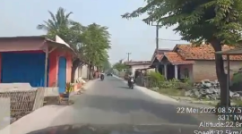 Jalan Sukatani Balong Asem Tambelang 