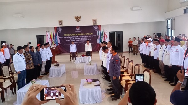 DPD PKS Kabupaten Bekasi Daftarkan Bacaleg 2024 Ke KPUD