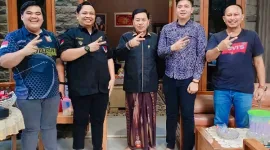 Foto: Ketua MPC PP Kabupaten Bekasi, H. Apuk Idris (Tengah) Bersama Organisasi 234 SC