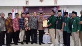 PKB Kabupaten Bekasi Serahkan Berkas Bacaleg 