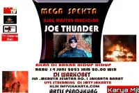 The King of Master Indonesia Joe Thunder 