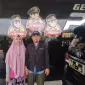 Foto: Korban Heri Bersama Istri Laelah di Polres Metro Bekasi Kota