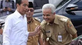 Foto: Presiden Ir. H.Joko Widodo Bersama Ganjar Pranowo