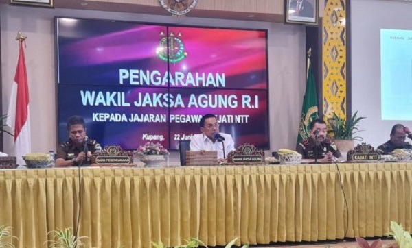 Kunjungan Wakil Jaksa Agung, Dr. Sunarta, SH, MH ke Kejati Nusa Tenggara Timur (NTT)