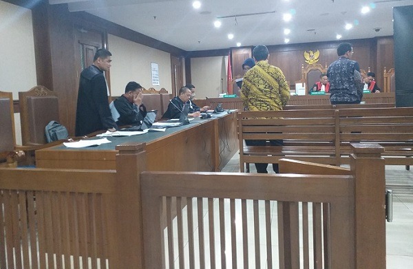 Suasana Persidangan Pengadilan Tipikor