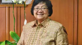 Foto: Menteri LHK Siti Nurbaya