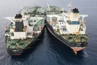 Bakamla RI Gagalkan Transhipment Kapal Super Tanker 