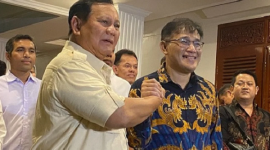 Foto: Pertemuan Prabowo Subianto Dengan Budiman Sujatmiko