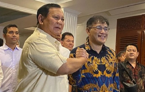 Foto: Pertemuan Prabowo Subianto Dengan Budiman Sujatmiko