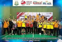 Tim Badminton Kejati DKI Tampil Sebagai Juara