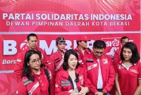 Wakil Ketua Dewan Pembina PSI, Grace Natalie Hadir di Kota Bekasi