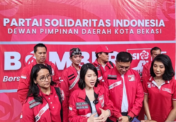 Wakil Ketua Dewan Pembina PSI, Grace Natalie Hadir di Kota Bekasi