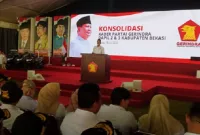 DPC Gerindra Kabupaten Bekasi, Konsolidasi, Aria Dwi Nugraha