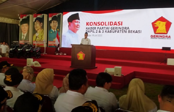 DPC Gerindra Kabupaten Bekasi, Konsolidasi, Aria Dwi Nugraha