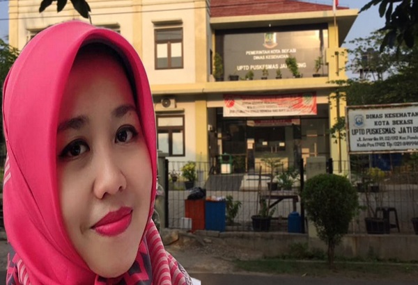 Kepala Puskesmas Jatibening, dr. Arnya Andriani 