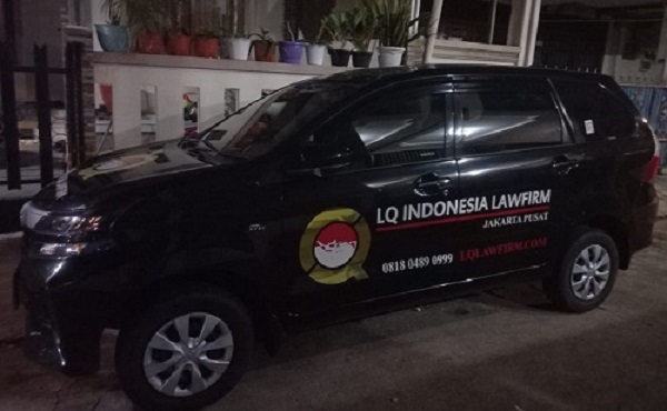 Foto: Mobil Inventaris LQ Indonesia Law FIrm