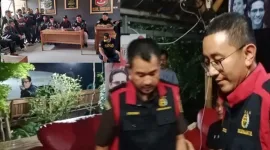 FOTO: LSM LIAR & Ormas Gibas Saat Rapat Tentukan Sikap