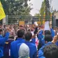 FOTO: Aksi PMII di Gedung Pemerintah Kabupaten Bekasi Jawa Barat