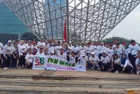 Meriahkan Hari Jadi IKPI Ke-58 Cabang Bekasi Gelar Fun Walk