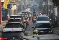 Ilustrasi Kemacetan di Jatiasih Kota Bekasi