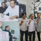 Ket. Foto: Daud R. Sihite, SH (Sekretaris DPC), Dedi Wahyudin (Ketua DPC Kota Bekasi), Yonathan Yongki (Ketua Umum Relawan 4G), Andi Jono (Bendahara DPC Kota Bekasi) 