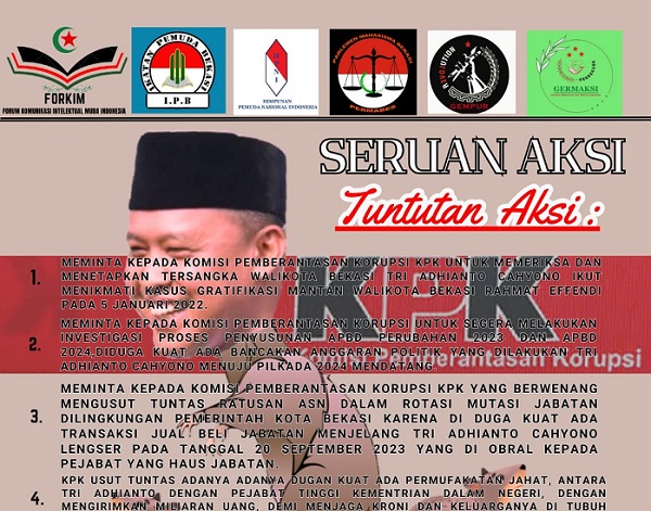 Edaran Aksi ke KPK dan Mendagri