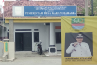 Foto: Kantor Desa Karang Bahagia, Kecamatan Karang Bahagia, Kabupaten Bekasi, Jawa Barat.