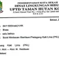 Foto: Surat Dinas LH