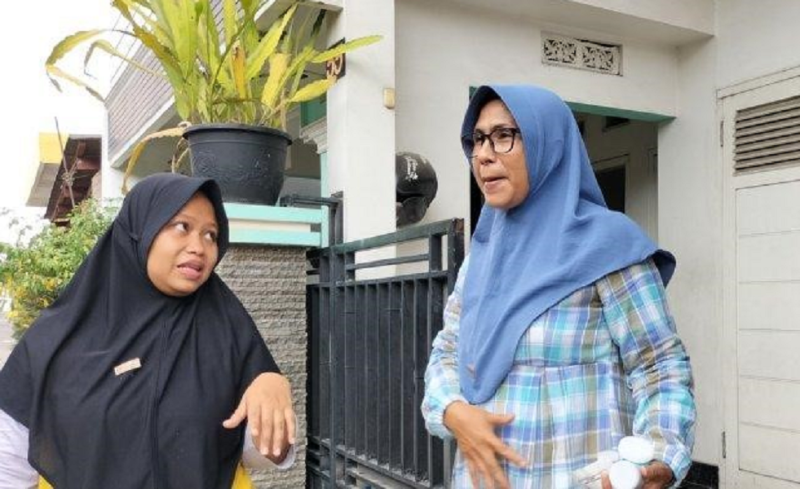 Foto: Nur Hidayati warga Bulak Perwira, Kecamatan Bekasi Utara 