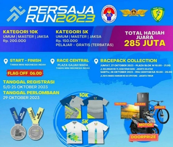 Persaja Selenggarakan RUN 2023