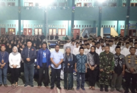 KPUD Kabupaten Bekasi Ajak Santri Nobar 