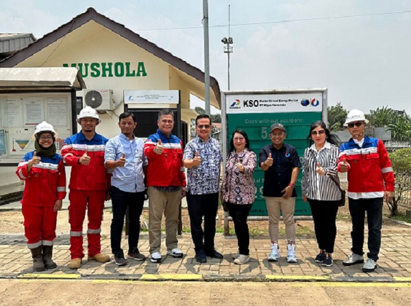 Kunjungan Komisi III DPRD Kota Bekasi ke Lapangan PT. Migas Kota Bekasi