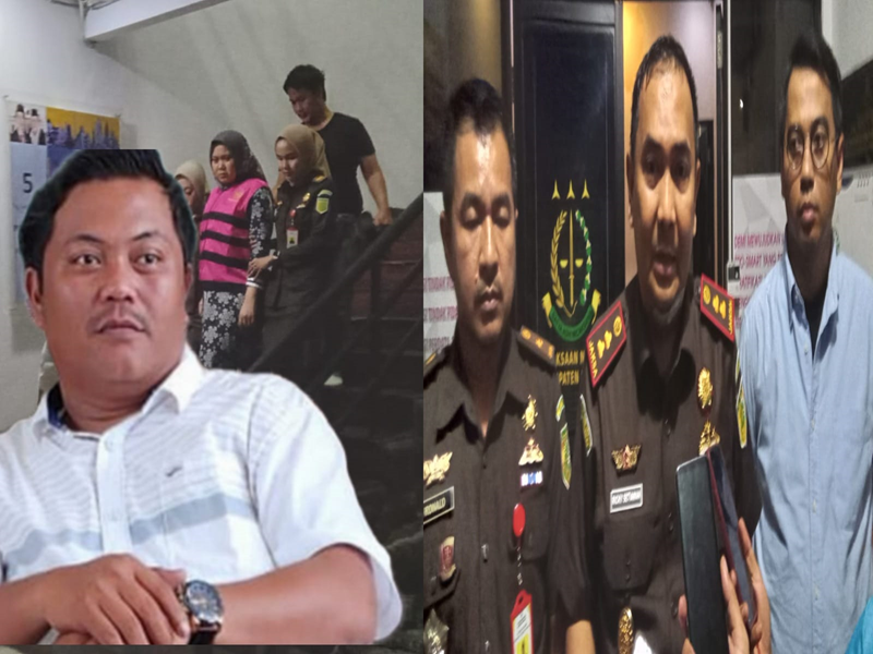 Foto: Ketua LSM LIAR, Nofal & Jajaran Kajari Kabupaten Bekasi