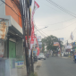 Foto: Umbul-umbul Iklan Rokok di Kota Bekasi