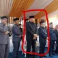 Foto: Eks Walikota Bekasi Tri Adhianto (Kiri) Bersama Pj Walikota Bekasi Raden Gani Muhamad (Kanan) Dalam Lingkaran Merah