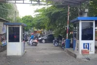 Pintu Parkir Area Ruko SNK Pengelola Sebelumnya