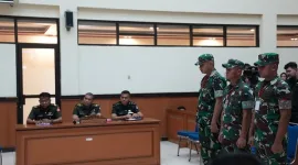 Suasana Persidangan Militer