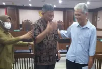 Foto: Terdakwa M. Khayam Diruang Persidangan Tipikor Jakarta