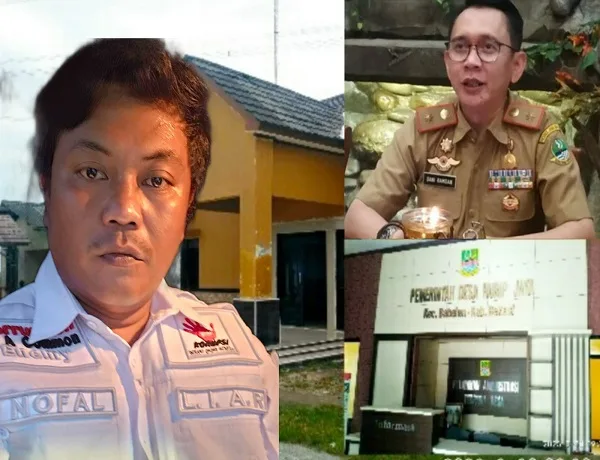 Ket. Foto: Ketua Umum LSM LIAR, Nofal & Pj Bupati Bekasi Dani Ramdan
