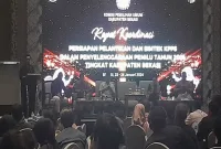 KPU Kabupaten Bekasi Gelar ToT PPK dan PPS