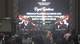 KPU Kabupaten Bekasi Gelar ToT PPK dan PPS