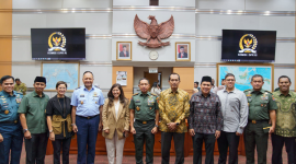 Panglima TNI Hadiri Rapat Kerja Komisi I DPR RI 