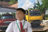 Foto: Ilman (12 Thn) Bocah Korban Terlindas Damtruck