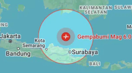 Gempa Tuban 6.0 Mag