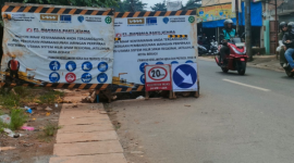 Foto: Galian Jaringan Perpipaan Dsitribusi Utama Sistem Hilir Spam Regional Jatiluhur Kota Bekasi