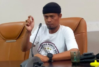 Ketua Komunitas Pemuda Bekasi, Yusup (Kong Mpe)