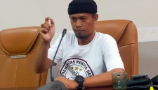 Ketua Komunitas Pemuda Bekasi, Yusup (Kong Mpe)