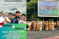 Pemerintah Kota Bekasi Gelar Nobar AFC Asia Cup 2024