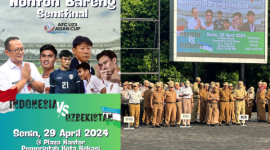 Pemerintah Kota Bekasi Gelar Nobar AFC Asia Cup 2024