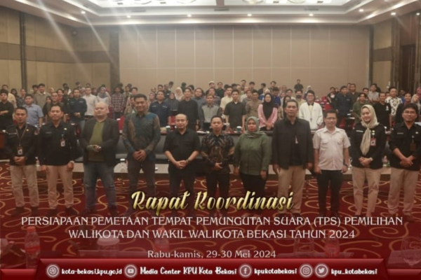 Rapat Koordinasi KPU Kota Bekasi